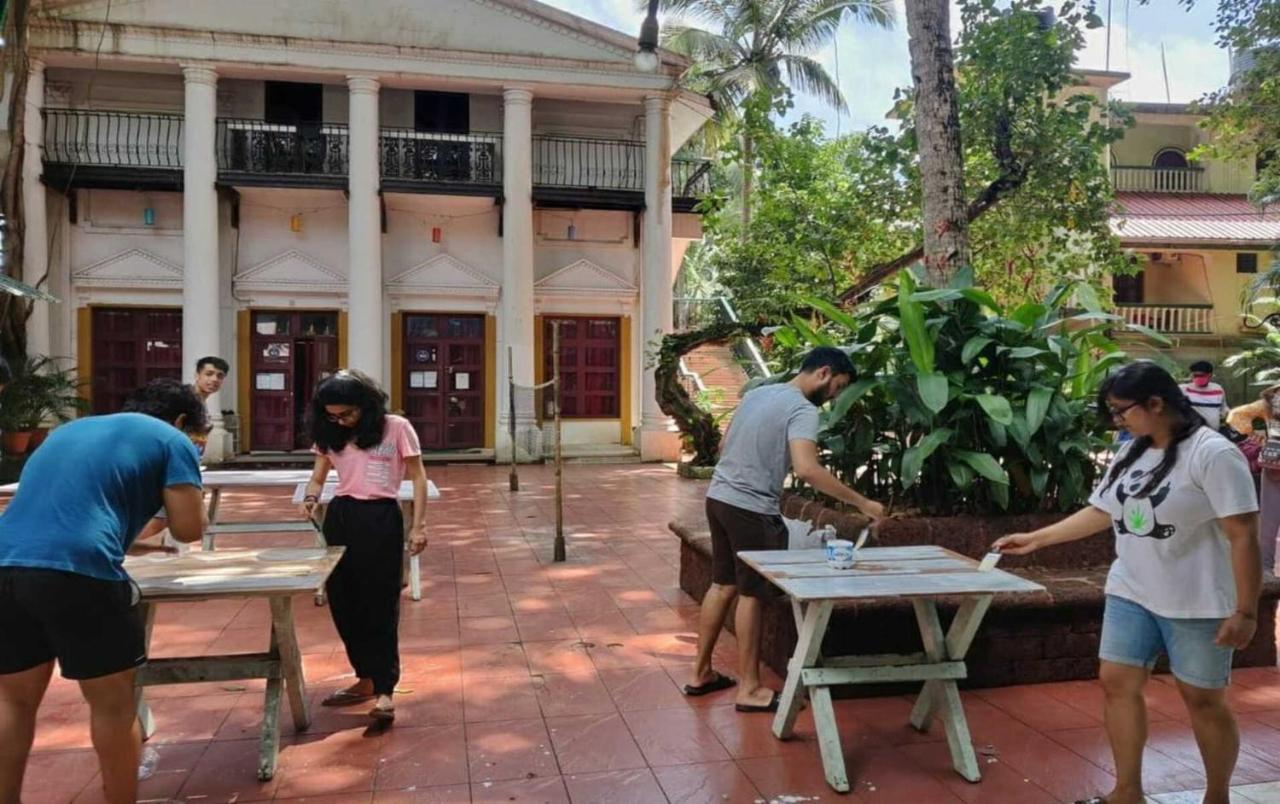 Piggy Calangute By Urban Nomads - Dorms & Pvt Rooms Exterior foto